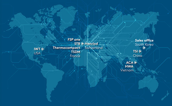 Thermo-Technologies map